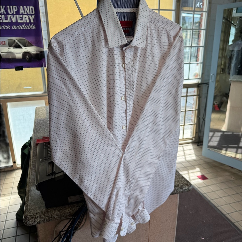 Zara White Dress Shirt Long-Sleeved Formal